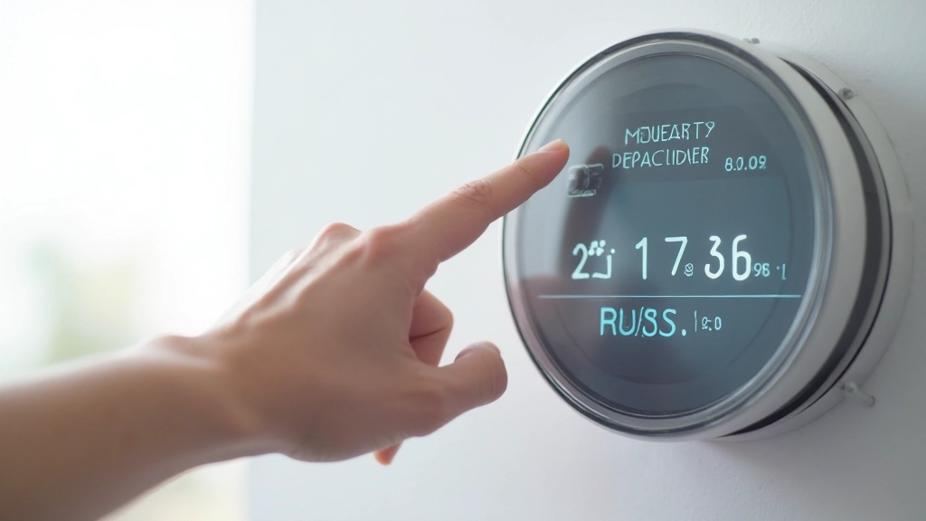 Профессиональное фото современного умного счетчика электроэнергии